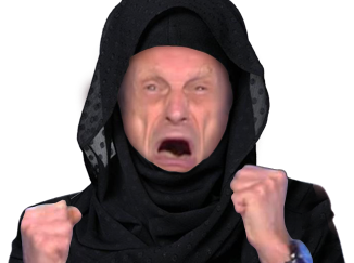 menant hurle colere laicite poings