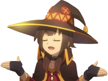 b1 anime kikoojap bodybuilder1 shrug megumin