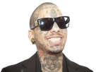 chanteur-swagman-swagg-qui-dollar-fric-oseille-tatouer-lunettes-sourire-argent-tatouage-rich-bresilien-tunisien-swag-influenceur-swaggman-brow-bro-euro-biff-sourit-tatouages-riche-tatoue