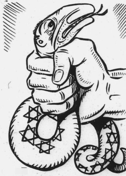 juif main juifserpent serpent risitas etrangle