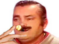 donaldo risitas cigaruette issou