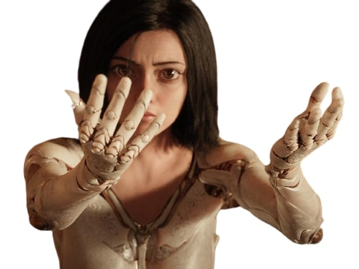 angel battle alita other gally gif decouverte decouvre