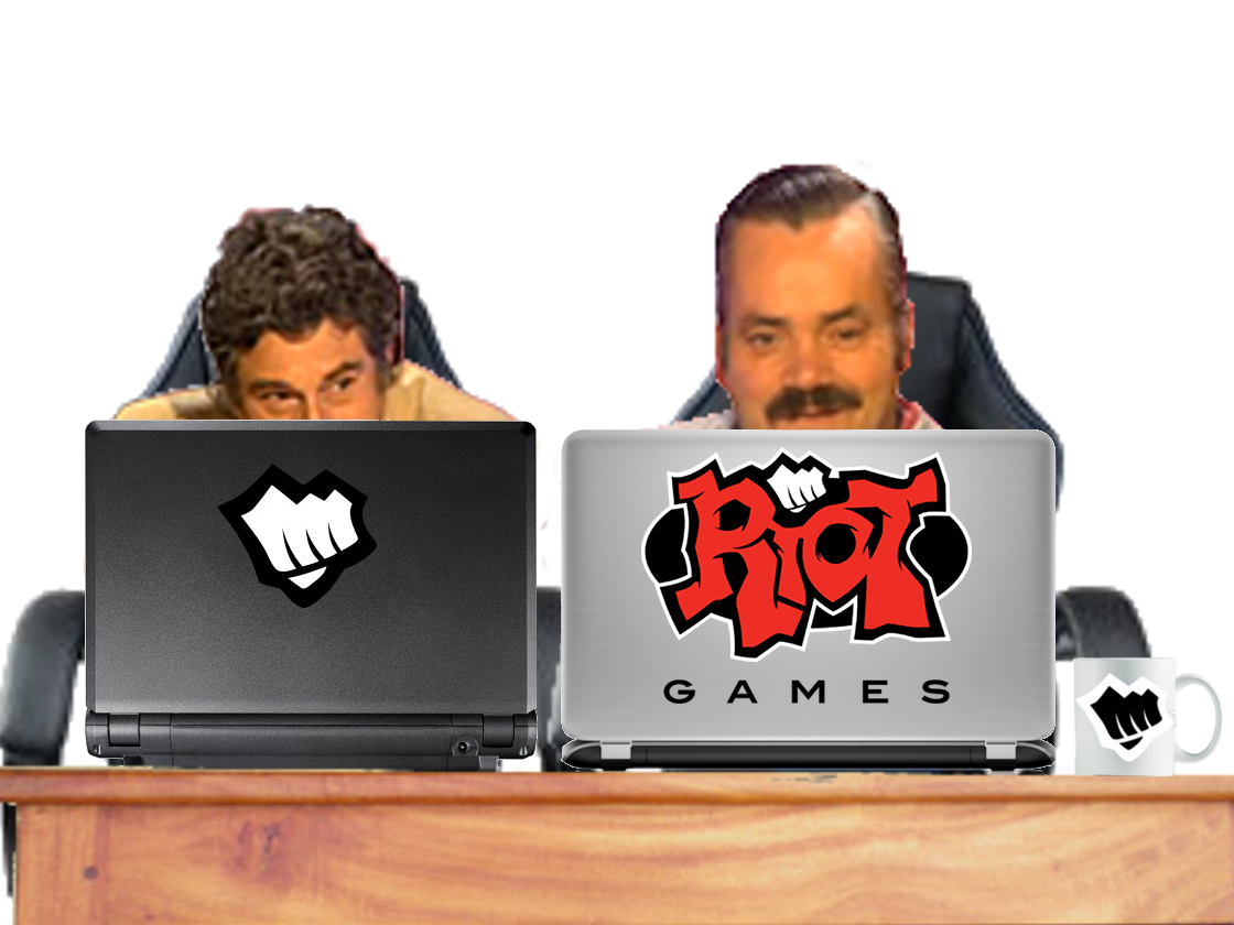 staff ordinateur employes pc gmaes rito employe jesus ordi games tinnova risitas riot