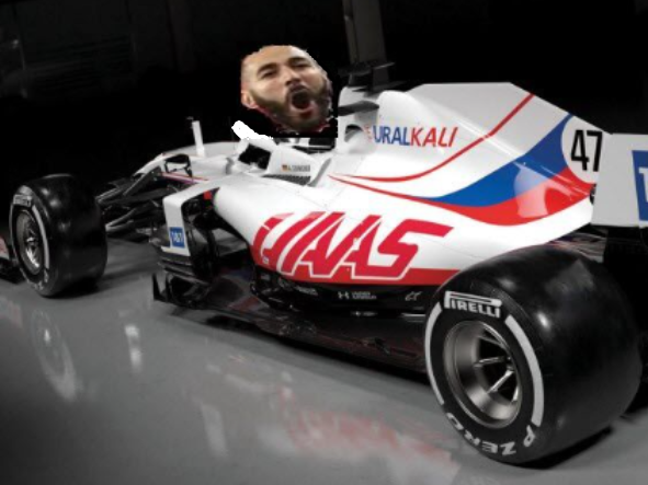 risitas haas f1 benzema