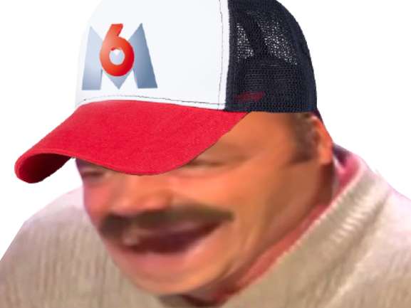 Sticker other m6u risitas casquette par eu4
