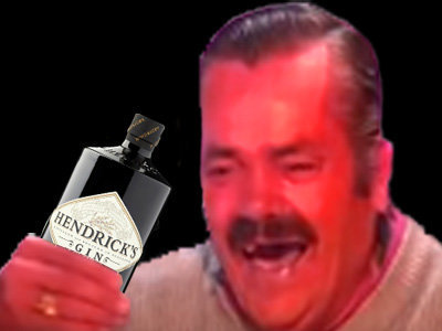 risitas murge bourre cuite gin hendrick alcool