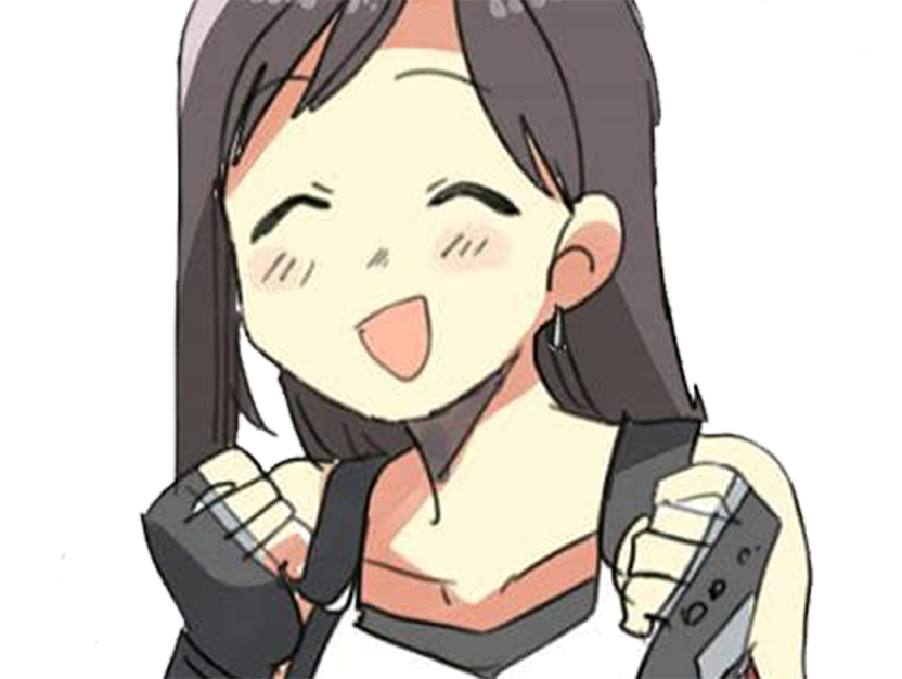 fantasy kikoojap final fille bonne ff tifa kj callimara mignonne lockheart