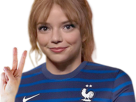 anya-euro-francais-2020-fff-coq-edf-football-joy-rousse-equipe-taylor-deux-goal-france-maillot-foot-bleus-de-drapeau-but