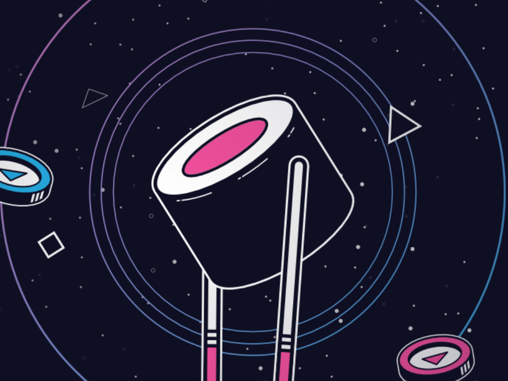 yield kikoojap defi japon logo vampire farm bento nft maki miso sushi crypto uniswap shoyu sushiswap uni food