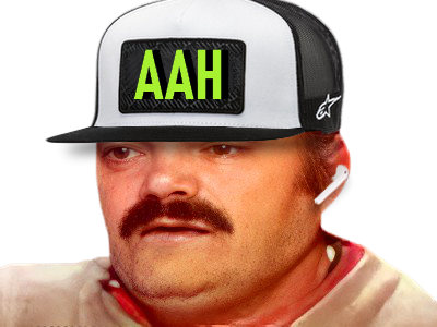 casquette aah risitas ecouteur airpods handicape