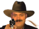 chapeau-vise-cowboy-aim-revolver-risitas