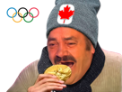 hockey-or-francais-bonnet-risitas-canada-libre-quebec-jo-champion-et-medaille