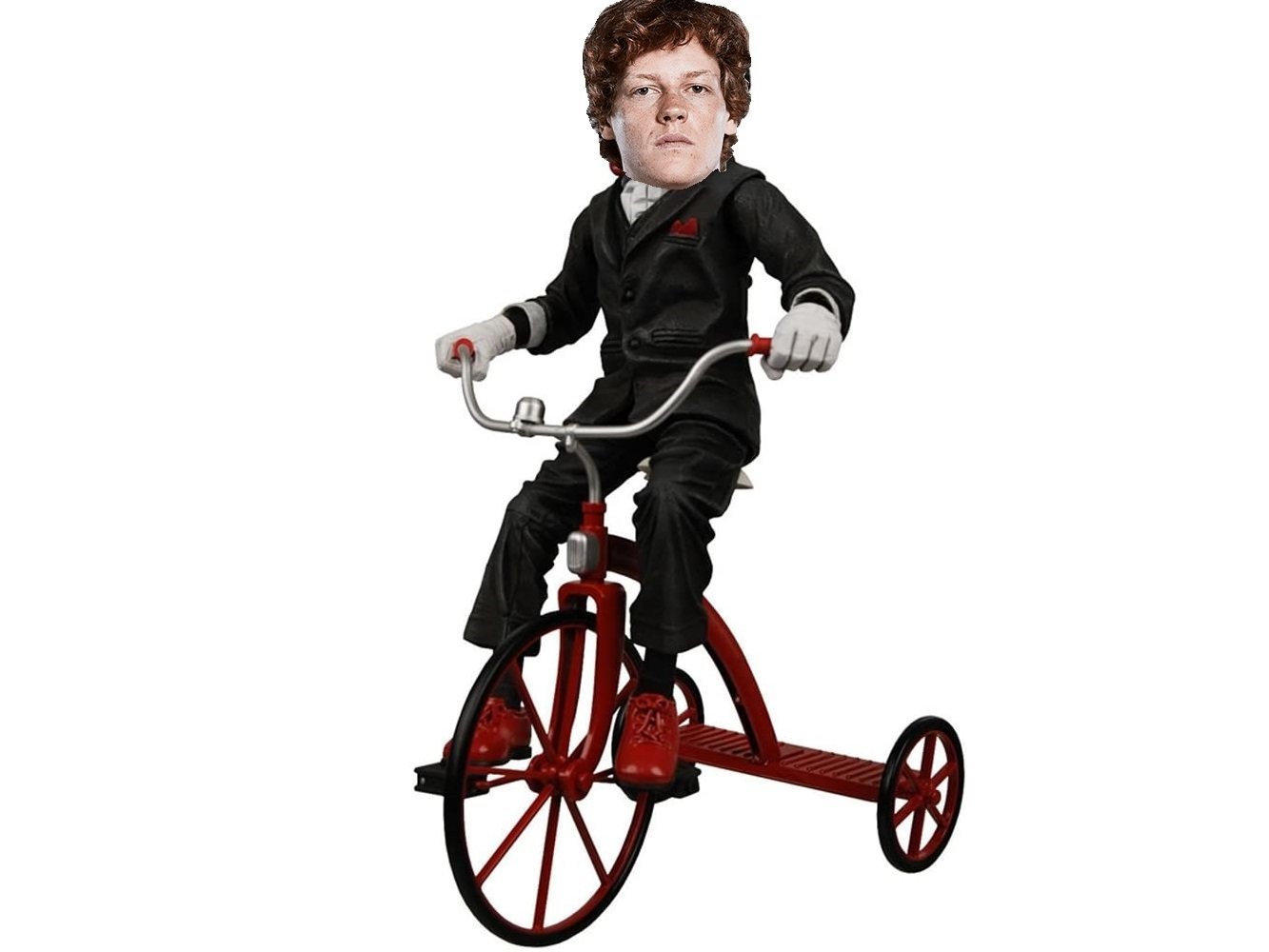 saw sinner velo jigsaw marionnette jannik tricycle tennis other