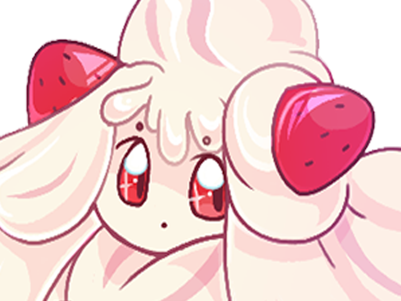 pokemon hein kikoojap cute alcremie charmilly chantille