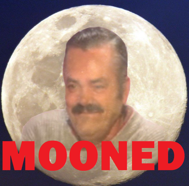 moon lune mooned luned risitas