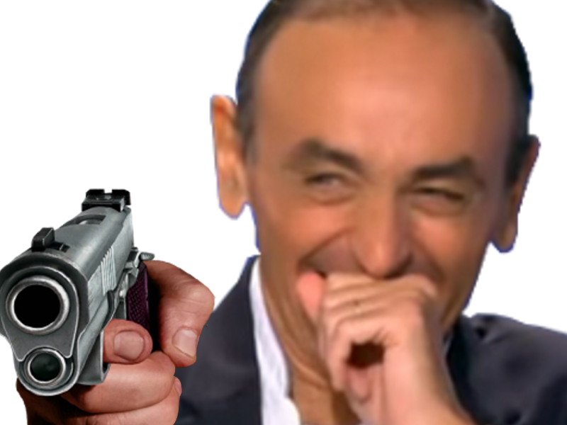 president 2022 pistolet zemmour eric politic natio