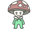 joie-sourire-manga-champignon-kikoojap-joyeux-simple-content-mushroom-jap-heureux-neutre
