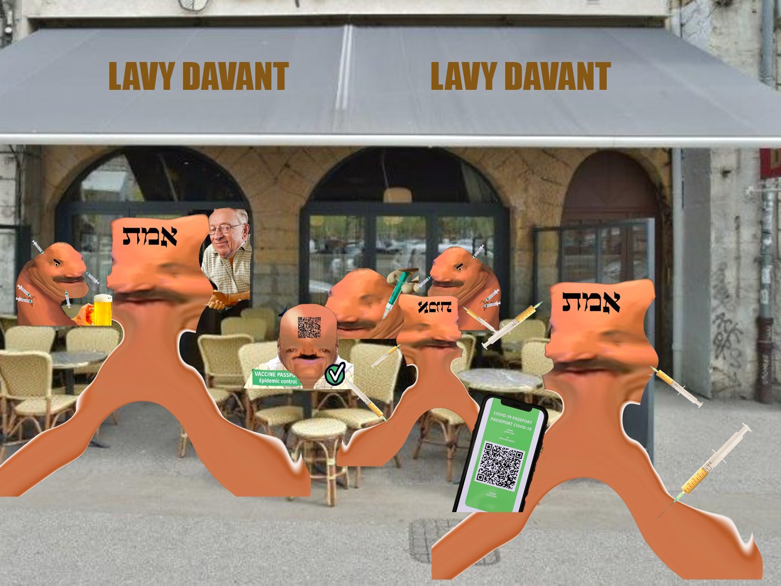 coron davant lavy golem vaccin pnj risitas terasse