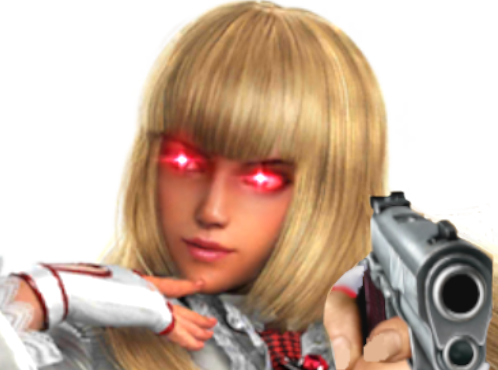 tekken gun bitch dark kikoojap pistolet lili