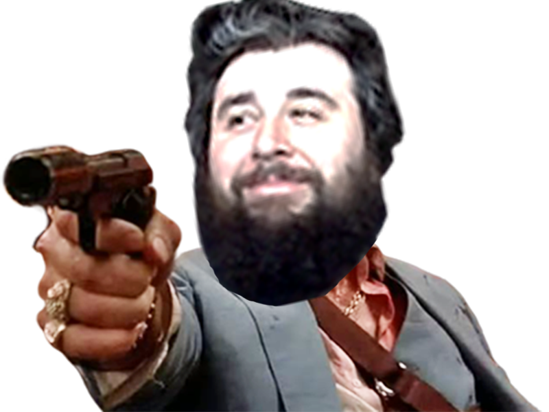 arme flingue hooper scarface revolver