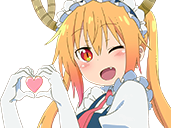 maid dragon coeur kobayashi
