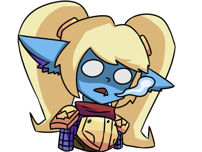 kikoojap poppy mort lol yordle