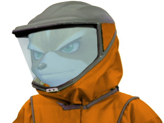 tinnova crewmate mccloud fox scaphandre orange grave hazmat equipier serieux starfox assault combinaison amongus