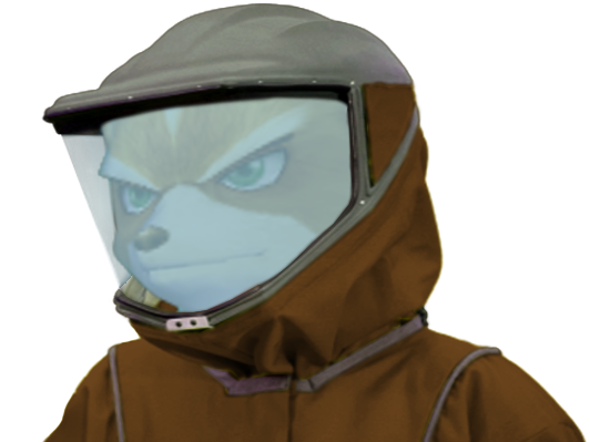 assault starfox fox serieux tinnova amongus grave combinaison crewmate equipier scaphandre marron mccloud hazmat brown