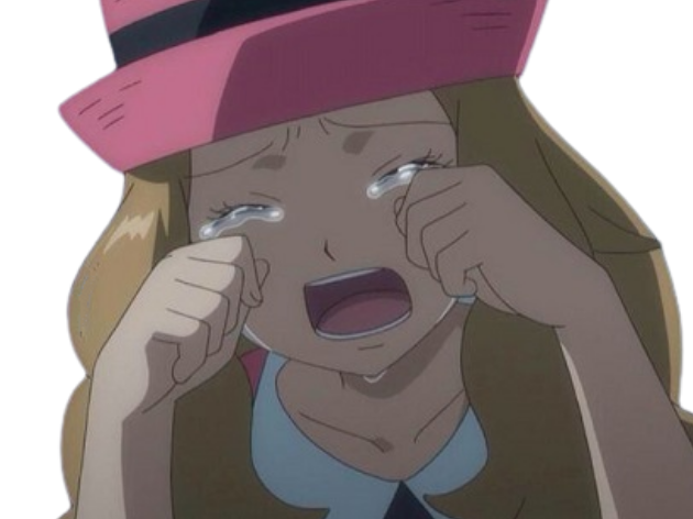 ikuna pokemon serena pleure snif