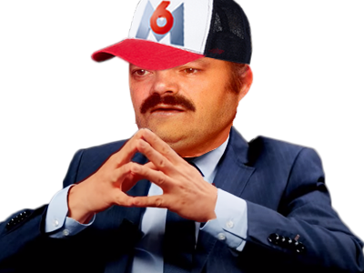maitre m6 boss risitas casquette alpha patron costume main