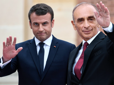 Sticker other president zemmour macron par Le_Stickoriste