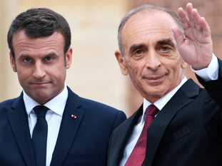 Sticker other president macron zemmour par Le_Stickoriste