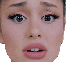 choque ariana etonne grande