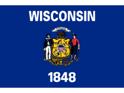 drapeau unis amerique americains wisconsin etats