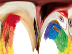 dinde creature cochon incroyable perruquent rongeur perruque fantastique clown chef soyeux chefsticker adorable gruik piggy sticker mignon