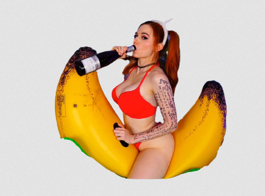 hot risitas banane amouranth tube bouteille