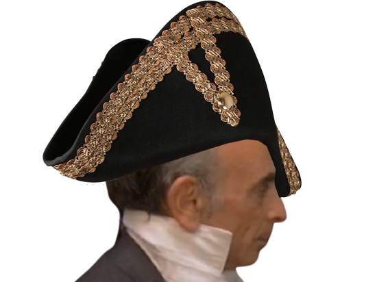 bicorne politic napoleon col bonaparte duc zemmour