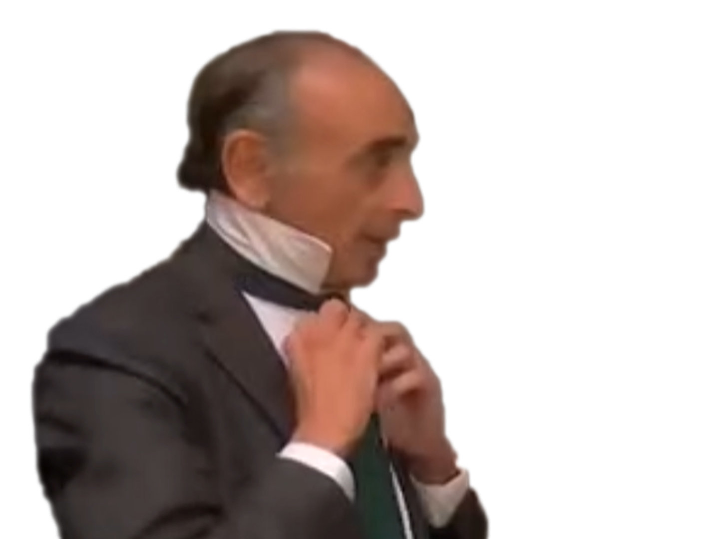 zozz zemmour president cravate rachida politic 2022 voile