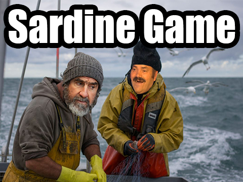 game bateau risitas peche cantona sardine