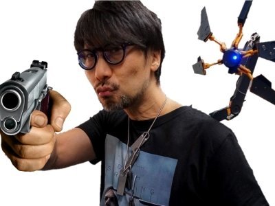 jvc kojima gun stranding pistolet death flingue hideo