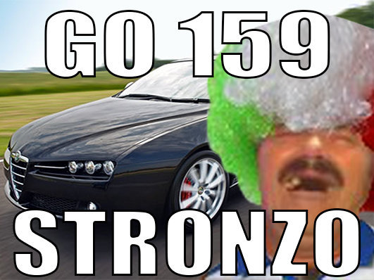 risitas alfa 159 stronzo enflure romeo