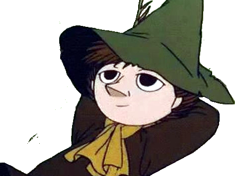 sereine moomins snufkin risitas