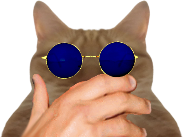 Sticker golem tison chat risitas par Tison