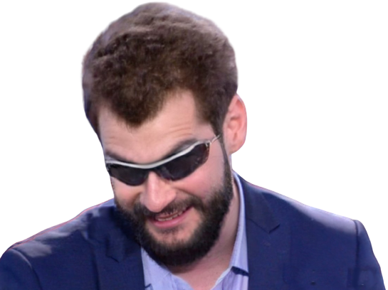 barbe regarder rockstar pro cnews bonnamy lunettes ricaner lheure other ricane loup john bebar alpha wolf aveugle des regard charisme deter moque jean praudmu moquer