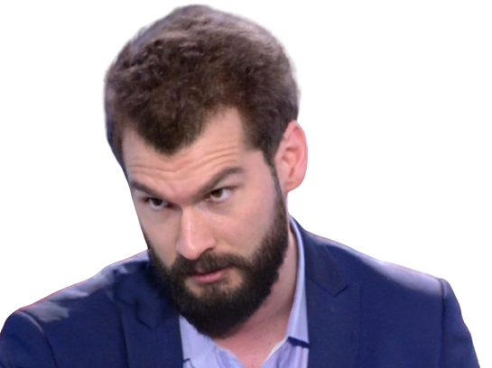 moque cnews barbe jean des wolf bebar regarder regard praudmu bonnamy lheure deter other pro moquer john loup