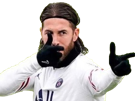 doigt-vise-check-psg-other-ligue-des-ramos-champions-fusil-football-sport-real-sergio-celebration-mardrid