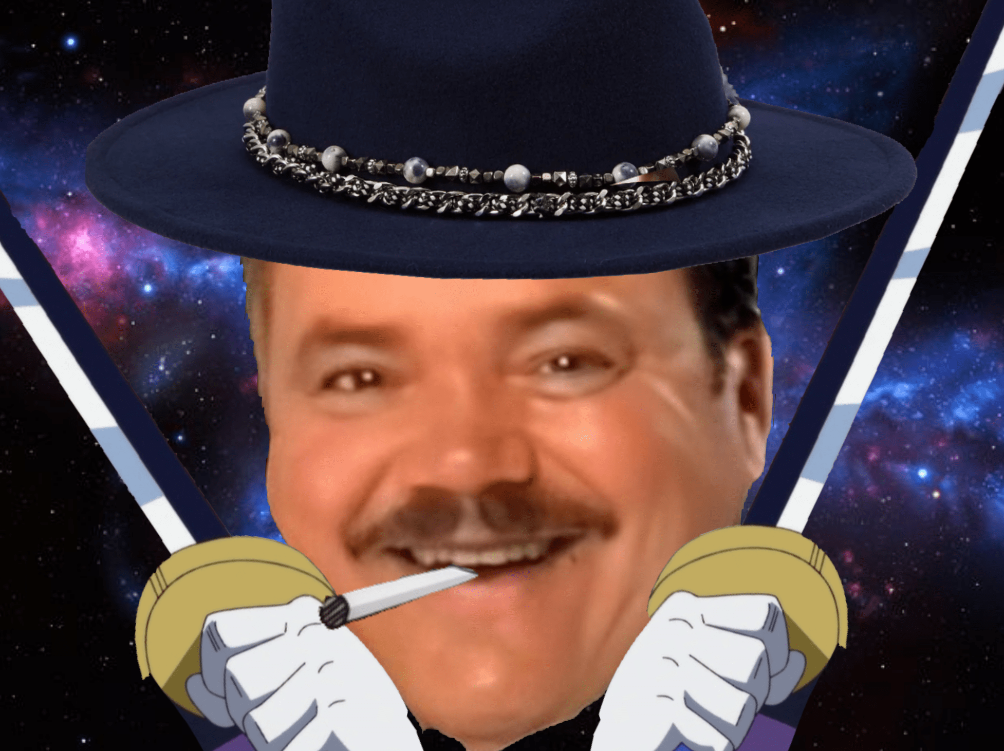 escrimeur narquois epeiste rire risitas sans epee mousquetaire golem espace cape galaxie