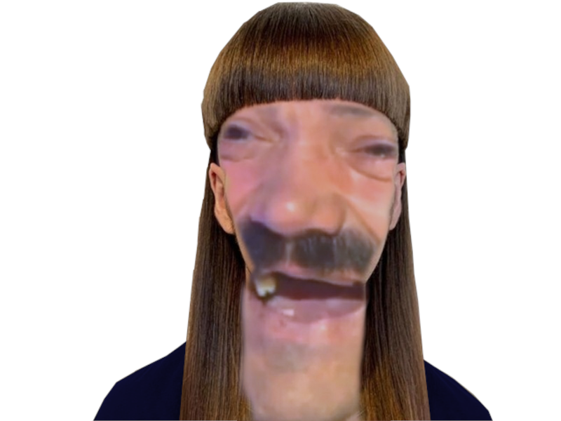 long cheveux jesus risitas covid issou