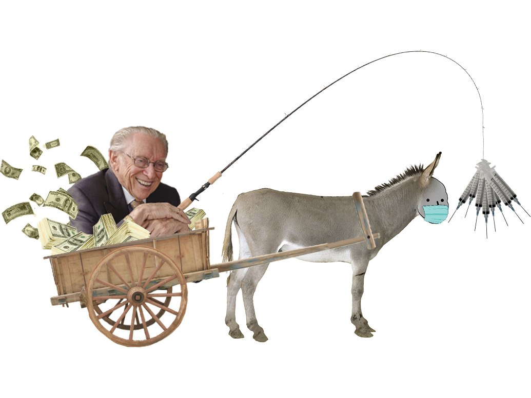 virus juif covid pnj rire dose confinement corrona charrette soumission ane silverstein mouton soumis masque pfizer larry goym vaccin golem mule carotte arn