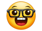 smiley-lunettes-android-emote-nerd-emojis-poti-esthete-discord-yellowed-emoji-risitas-potit-nerddroid